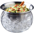 Prodyne ICED Dip-on-Ice Stainless-Steel Serving Bowl Barware 12024727