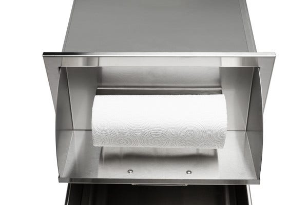 BBQ-260-PTH Paper Towel Dispenser - Outdoor Kitchen PCM 260 Series