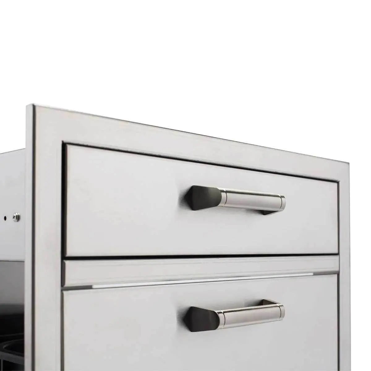 Quivira Trash and Recycle Rollout with Single Drawer Cabinets & Storage 12025667