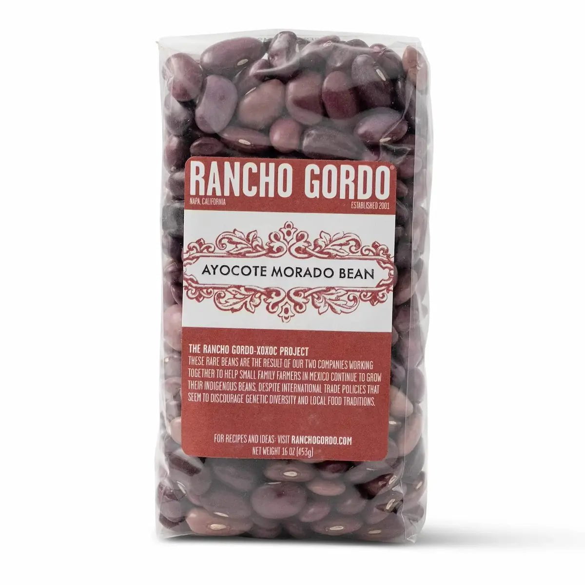 Rancho Gordo Ayocote Morado Beans Beans 12044275