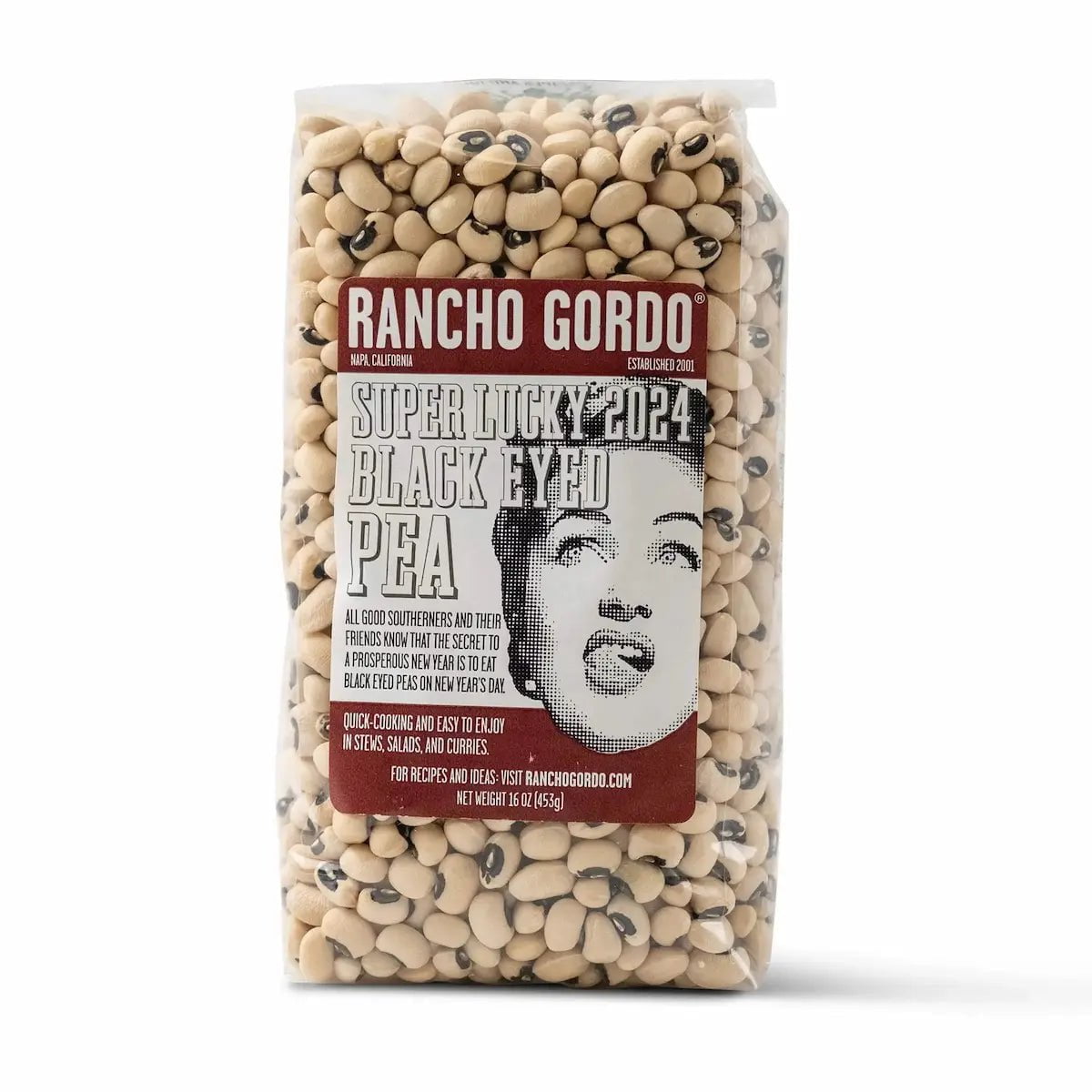 Rancho Gordo Black Eyed Peas Beans 12044285