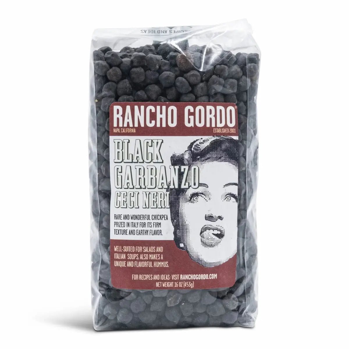 Rancho Gordo Black Garbanzo Beans Beans 12042835