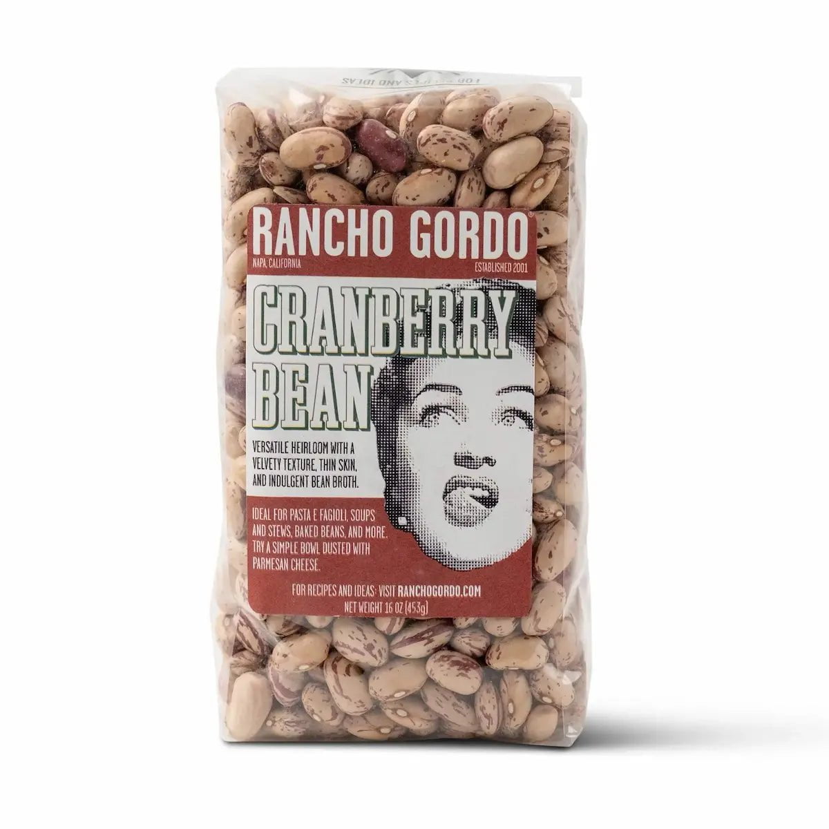 Rancho Gordo Cranberry Beans Beans 12044278