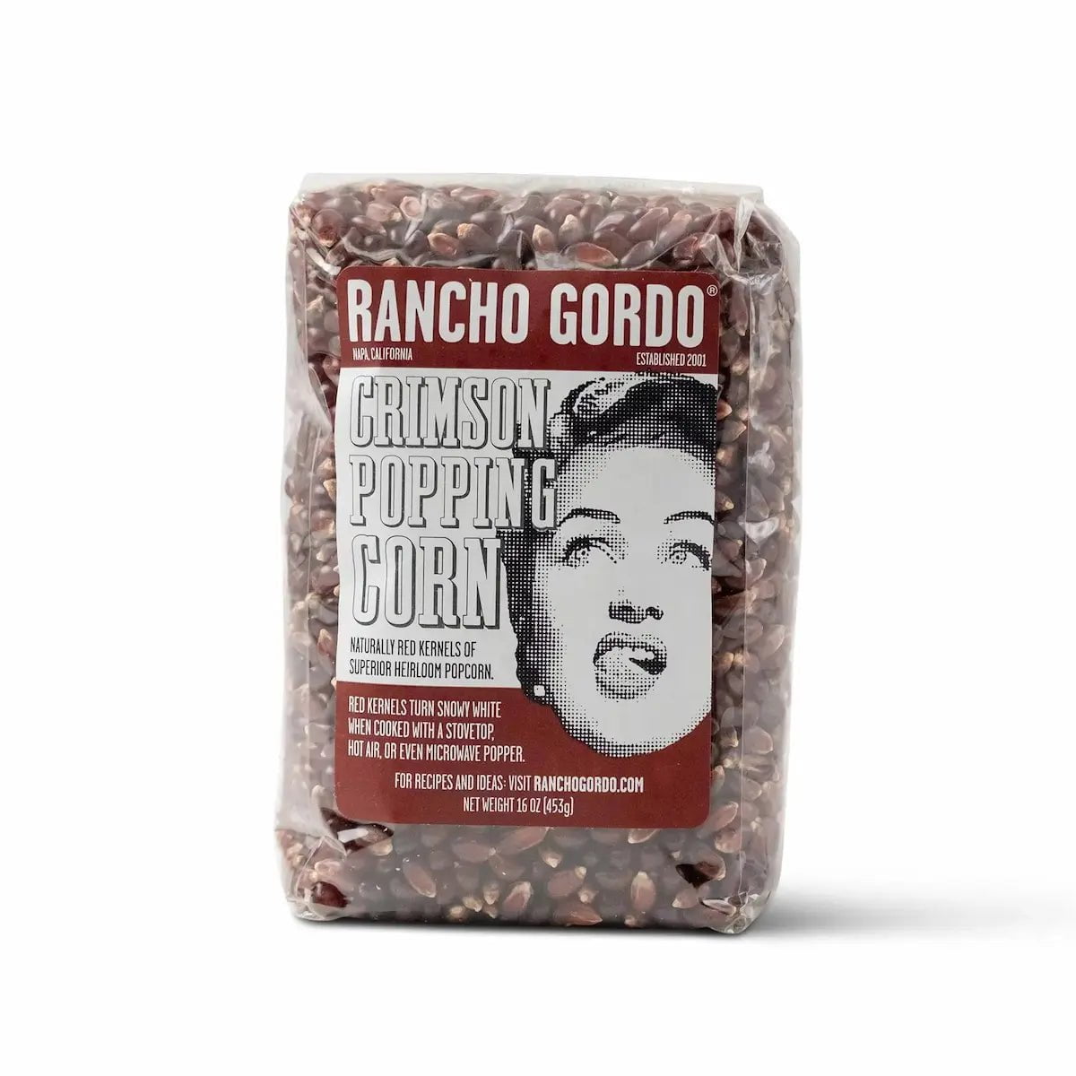 Rancho Gordo Crimson Popping Corn Popcorn 12044286