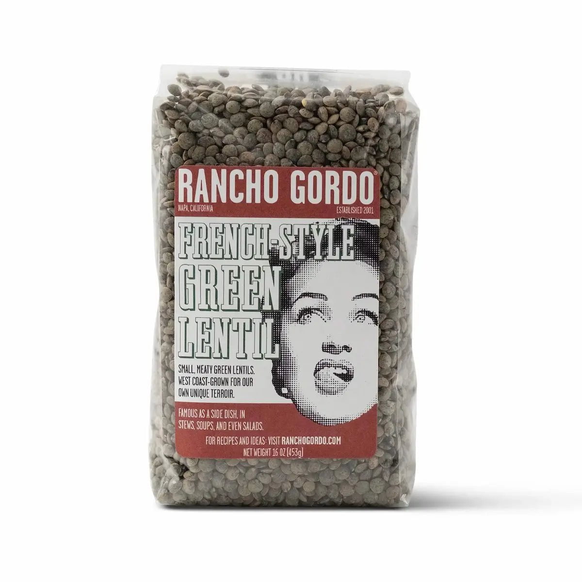 Rancho Gordo French Style Green Lentils Beans 12044279