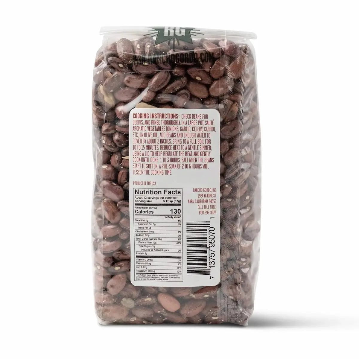 Rancho Gordo Rio Zape Beans Beans 12044281