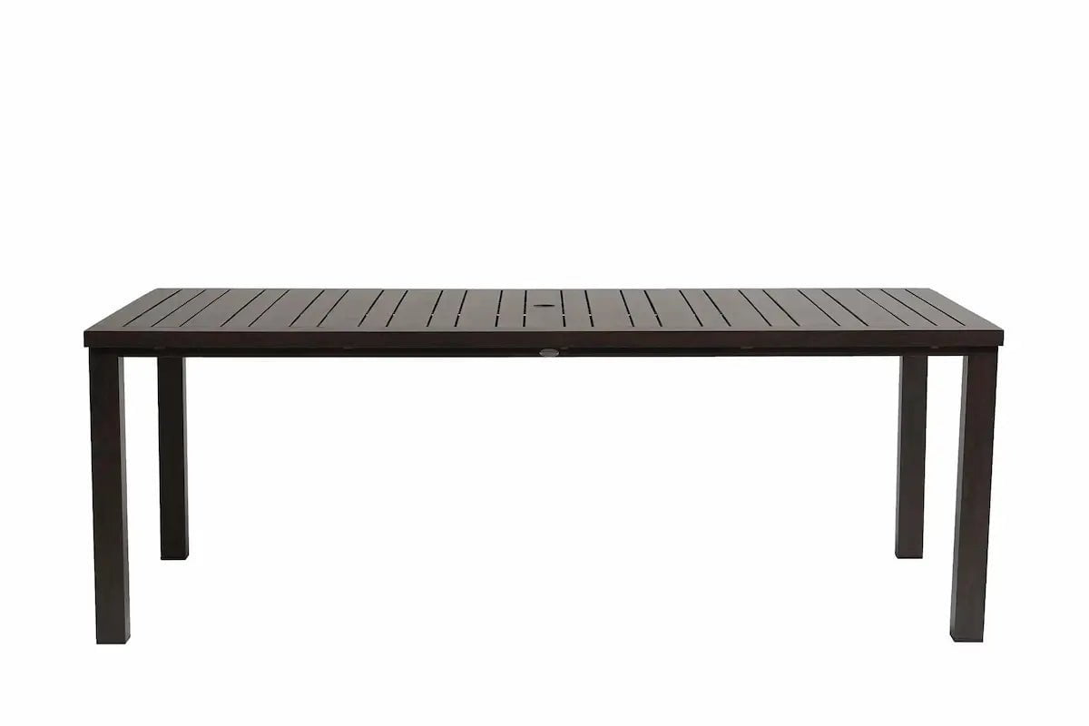 Ratana Canbria 84" x 44" Rectangle Dining Table in Hessonite Garnet Outdoor Tables 12041214