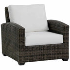 Ratana Coral Gables Club Chair with Switch Flax Cushions Outdoor Seating 12038938