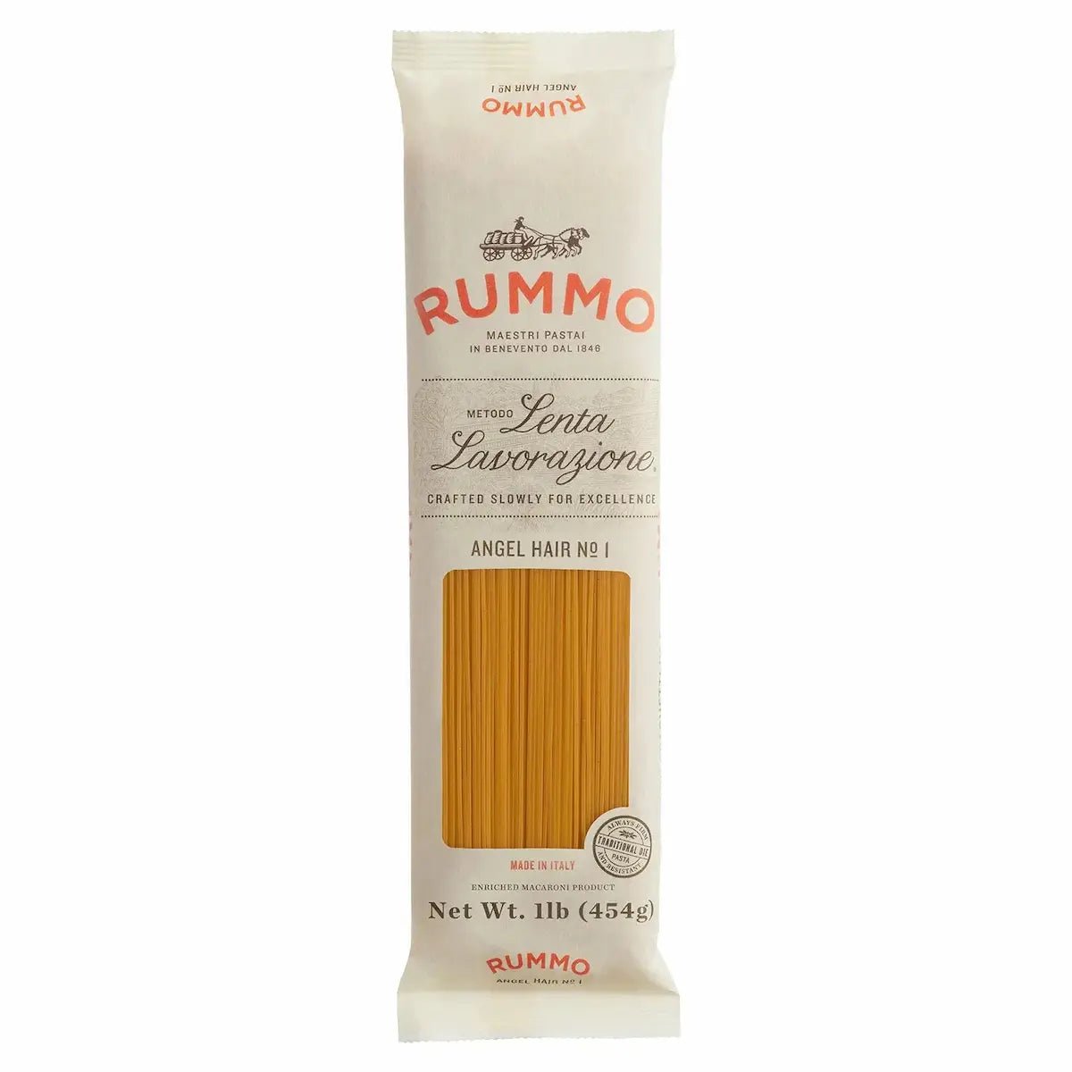 Rummo Angel Hair Dry Pasta, 1lb Pasta & Noodles 12045071