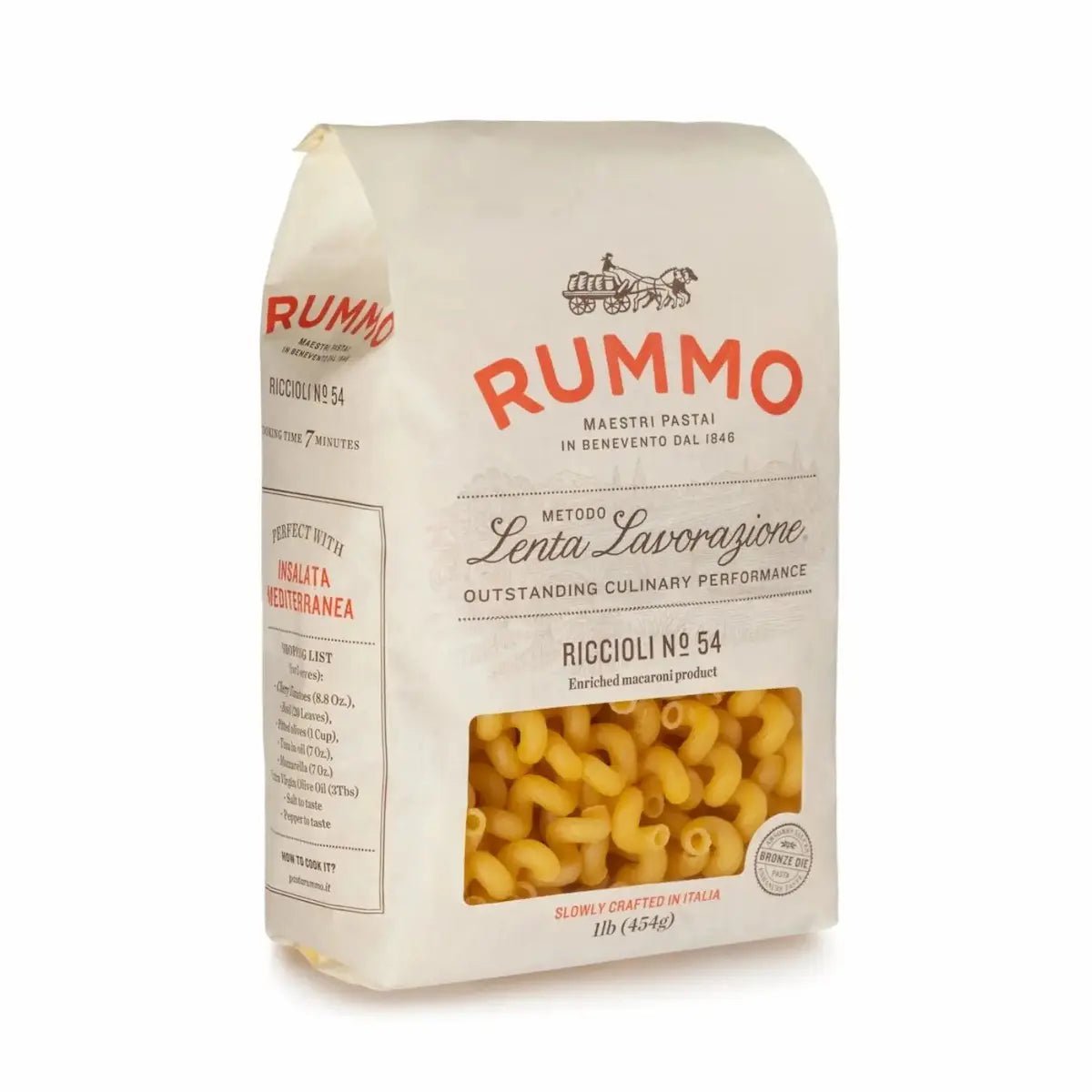 Rummo Riccioli Dry Pasta, 1lb Pasta & Noodles 12044346