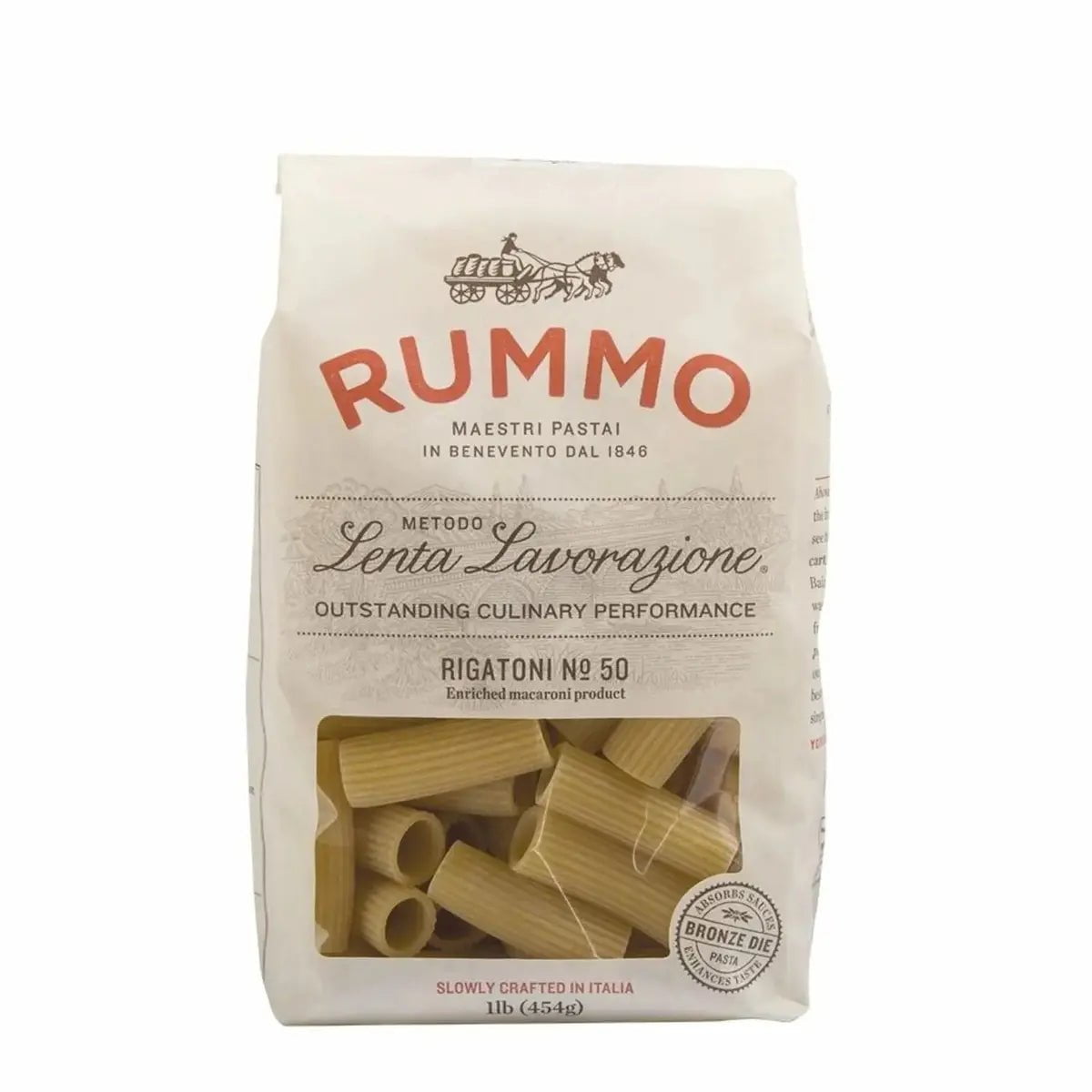 Rummo Rigatoni Dry Pasta, 1lb Pasta & Noodles 12044347