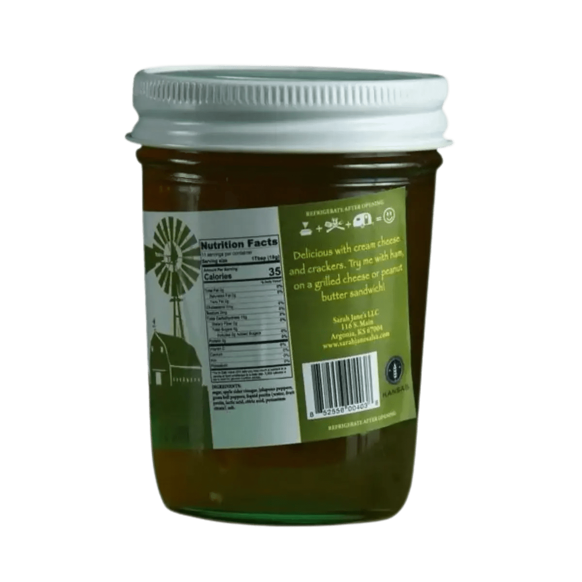 Sarah Jane's Jalapeno Jelly Condiments & Sauces 12043740