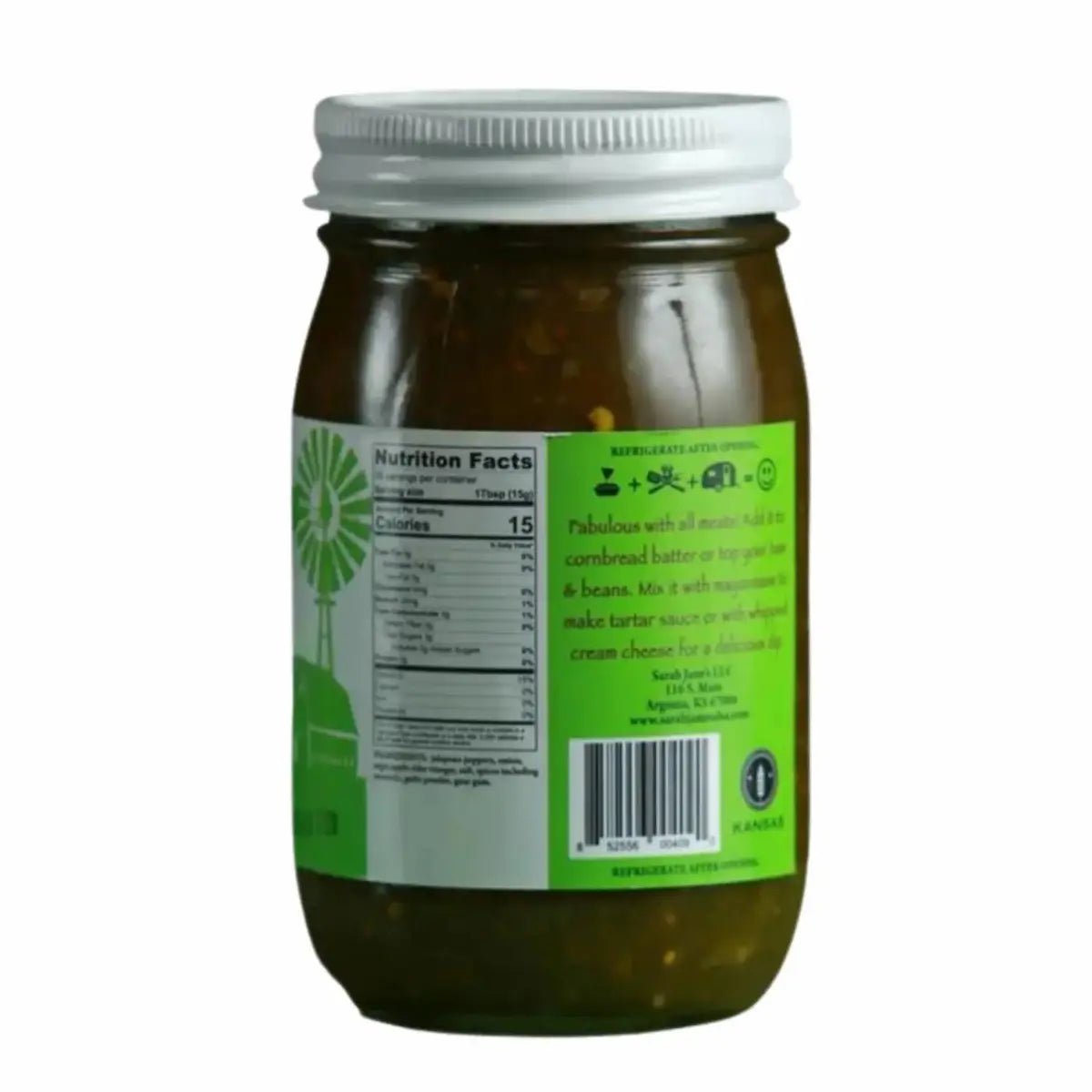 Sarah Jane's Jalapeno Relish Condiments & Sauces 12043746