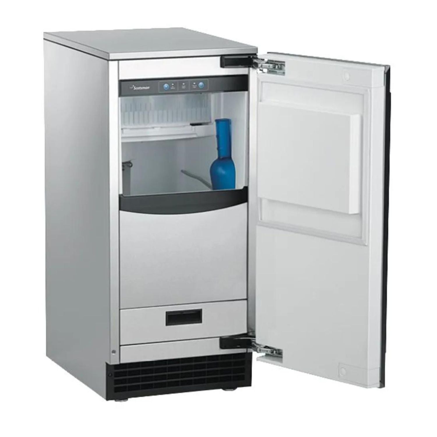 Scotsman SCC50 15 inch Brilliance Gourmet Cube Ice Machine, Custom Panel Door