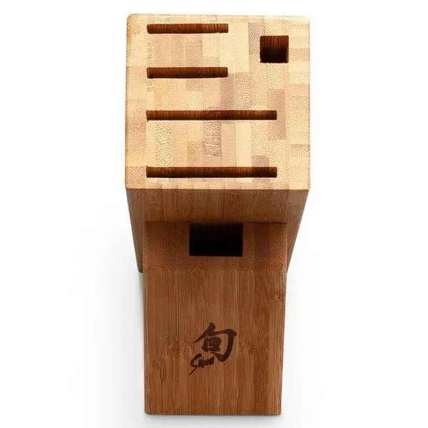 Shun 6-Slot Slimline Bamboo Knife Block Knife Blocks & Holders 12029728