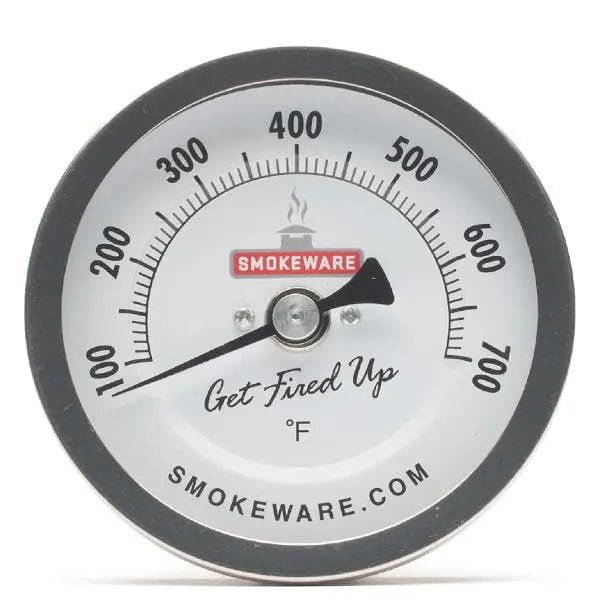 SmokeWare 3" Easy Read Thermometer Cooking Thermometers White 12025401