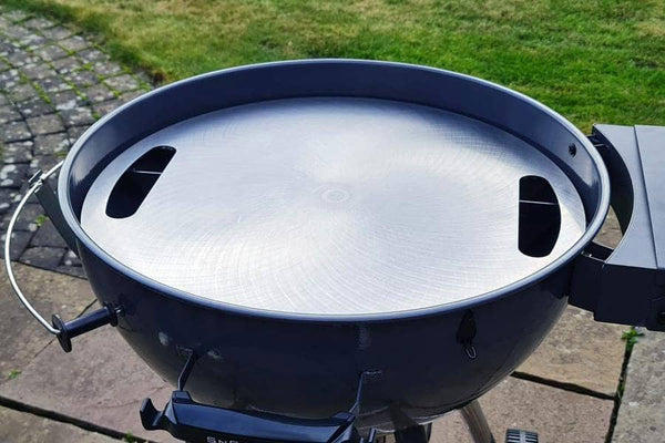 Charcoal flat outlet grill