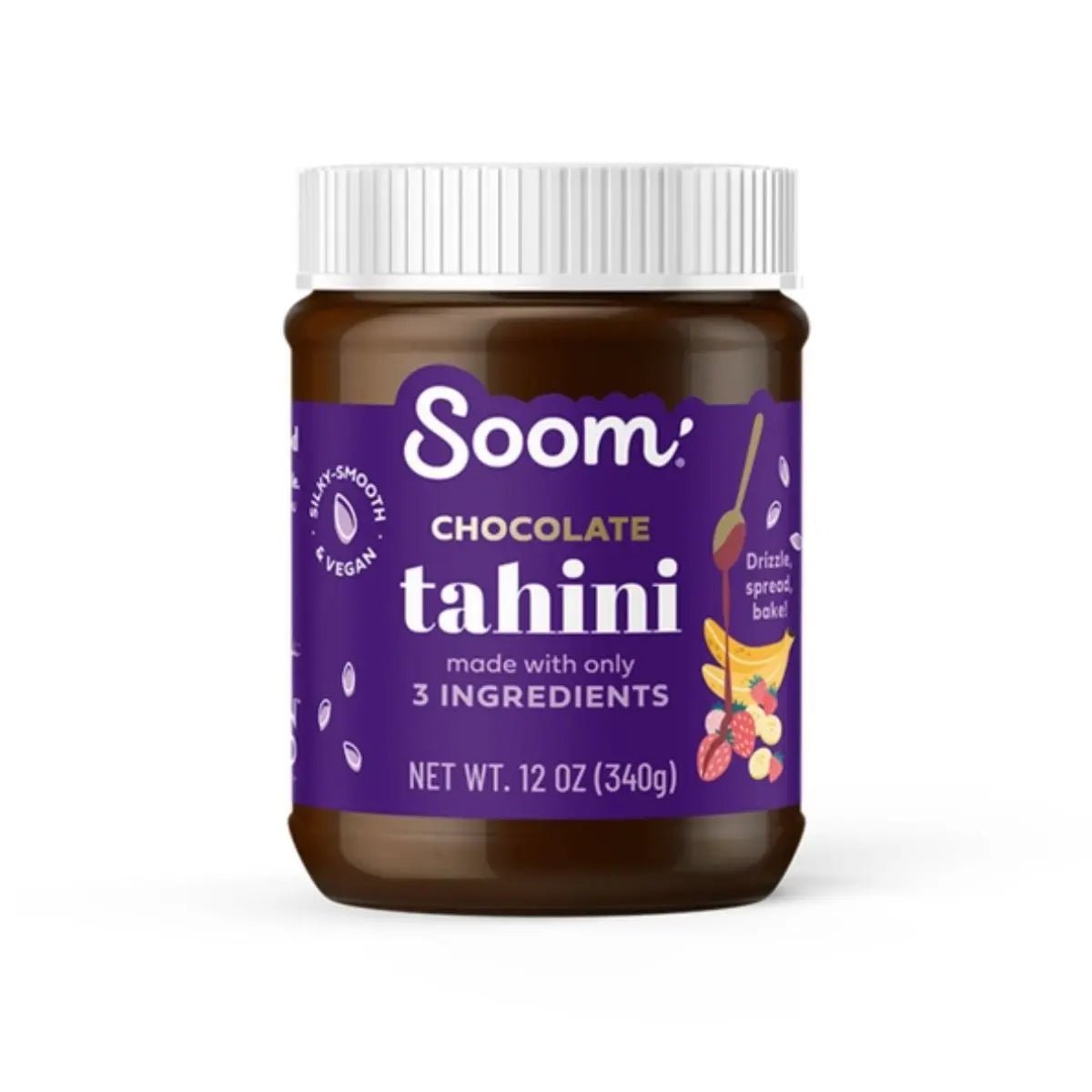 Soom Chocolate Tahini, 12oz Cooking & Baking Ingredients 12044931