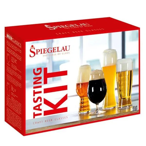 Spiegelau Four Piece Beer Tasting Kit Beer Glasses 12024413