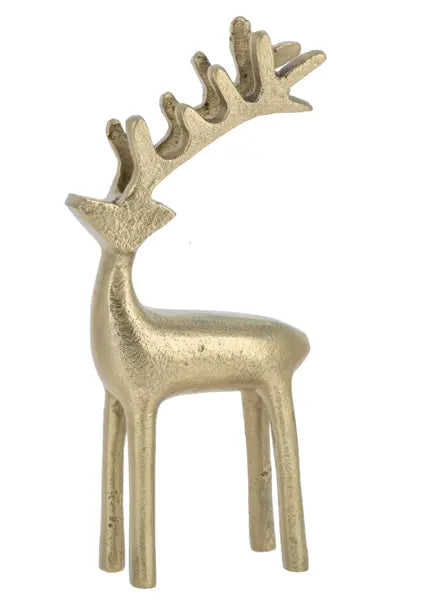 Standing Deers in Gold Seasonal & Holiday Decorations Large 12044986