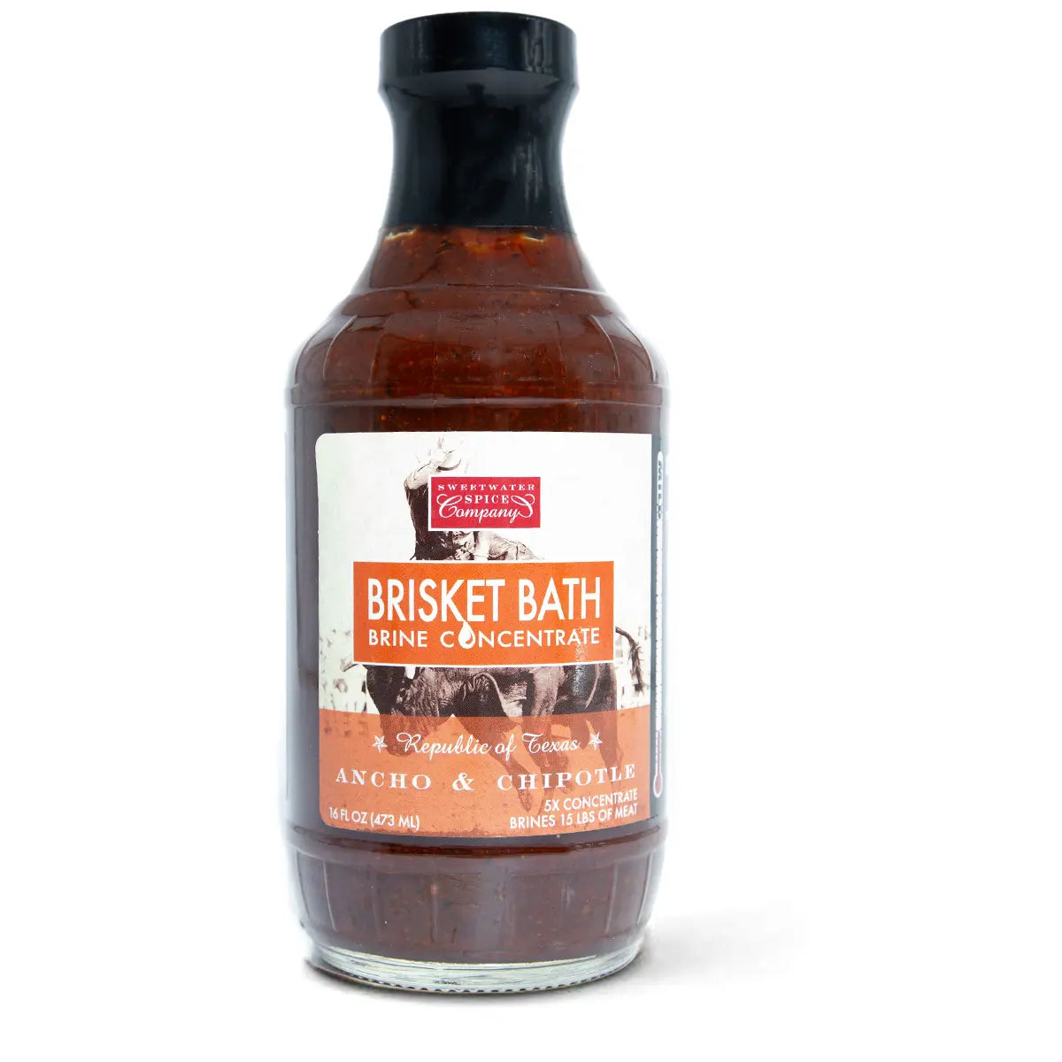 Sweetwater Spice Ancho Chipotle Brisket Bath Brine Concentrate Marinades & Grilling Sauces 12020902