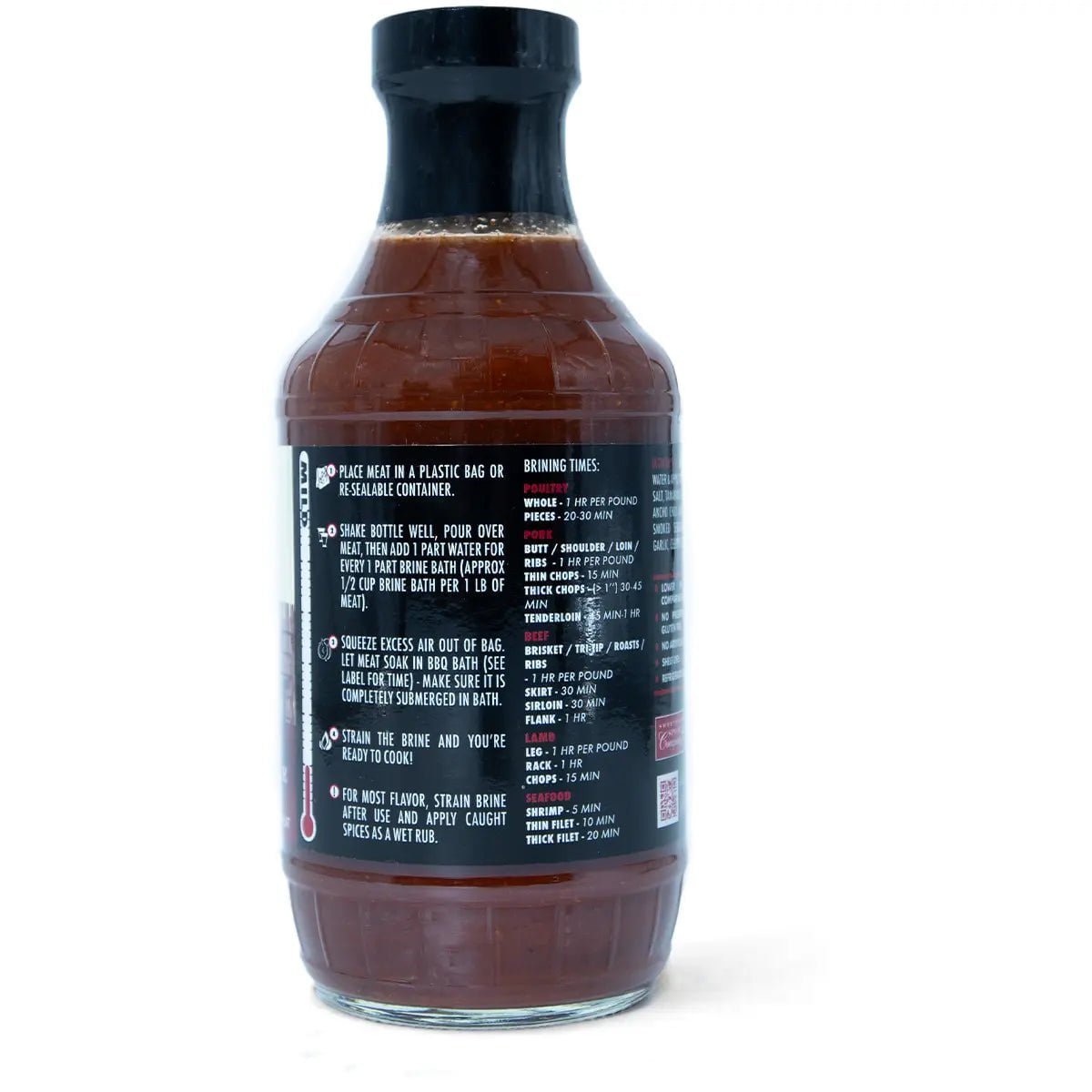 Sweetwater Spice Apple Chipotle BBQ Bath Brine Concentrate Marinades & Grilling Sauces 12020899