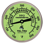 Tel-Tru BQ300 3 inch Glow Dial Barbecue Thermometer Cooking Thermometers 4 inch 12022961