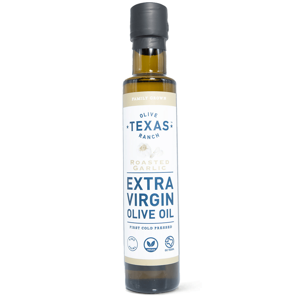 Texas Olive Ranch Roasted Garlic Infused Extra Virgin Olive Oil Olive OIl 12045479