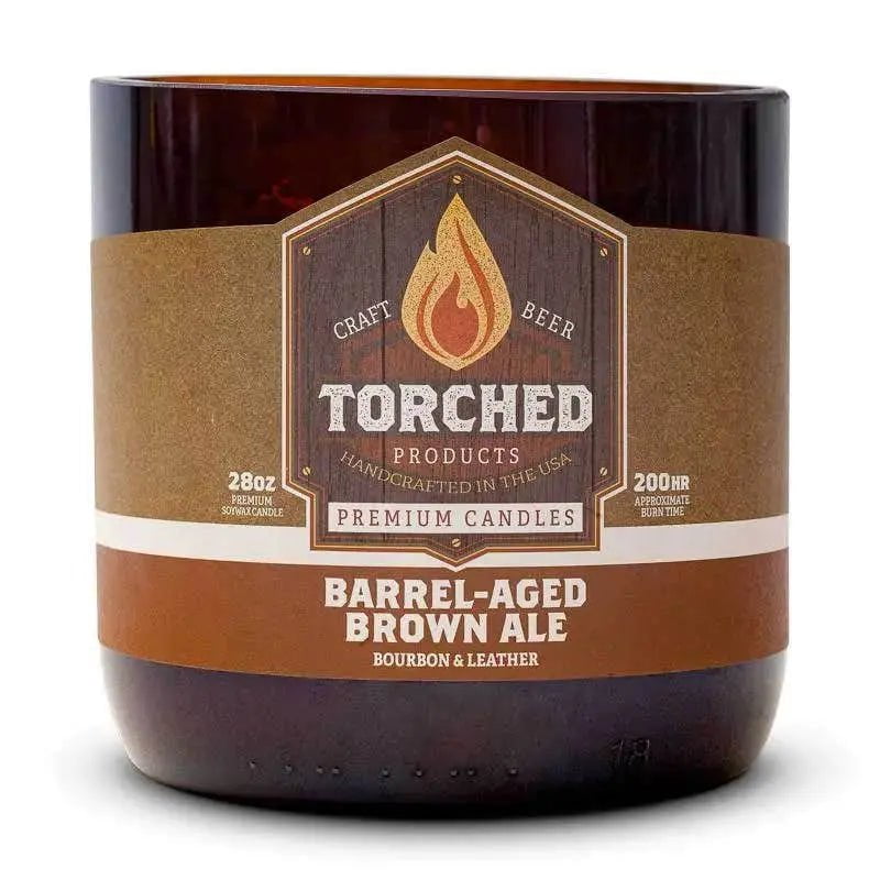 Torched Beer Growler Candles Candles Barrel-Aged Brown Ale 12030885