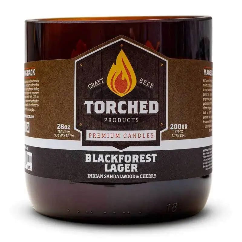 Torched Beer Growler Candles Candles Black Forest Lager 12030121