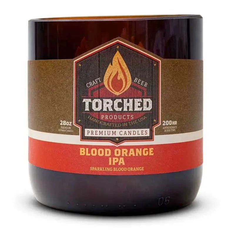 Torched Beer Growler Candles Candles Blood Orange IPA 12030123