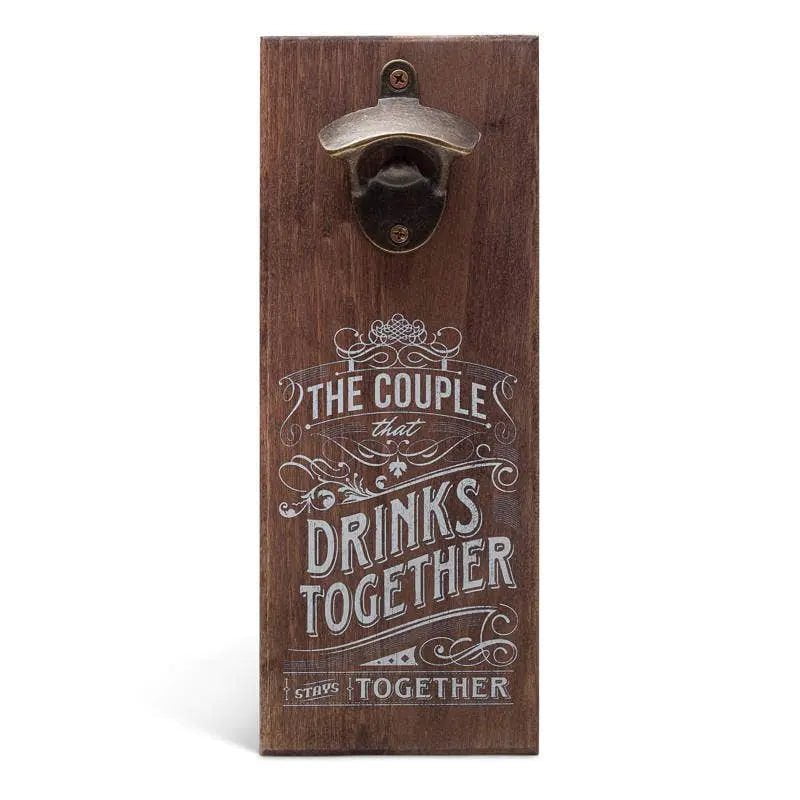 Torched Mounted Bottle Openers Barware The Couple 12030912