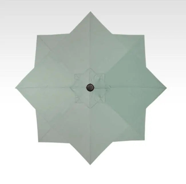 Treasure Garden 10' Stardust Umbrella with Black Frame and Spa Canopy Outdoor Umbrella & Sunshade Accessories 12027734