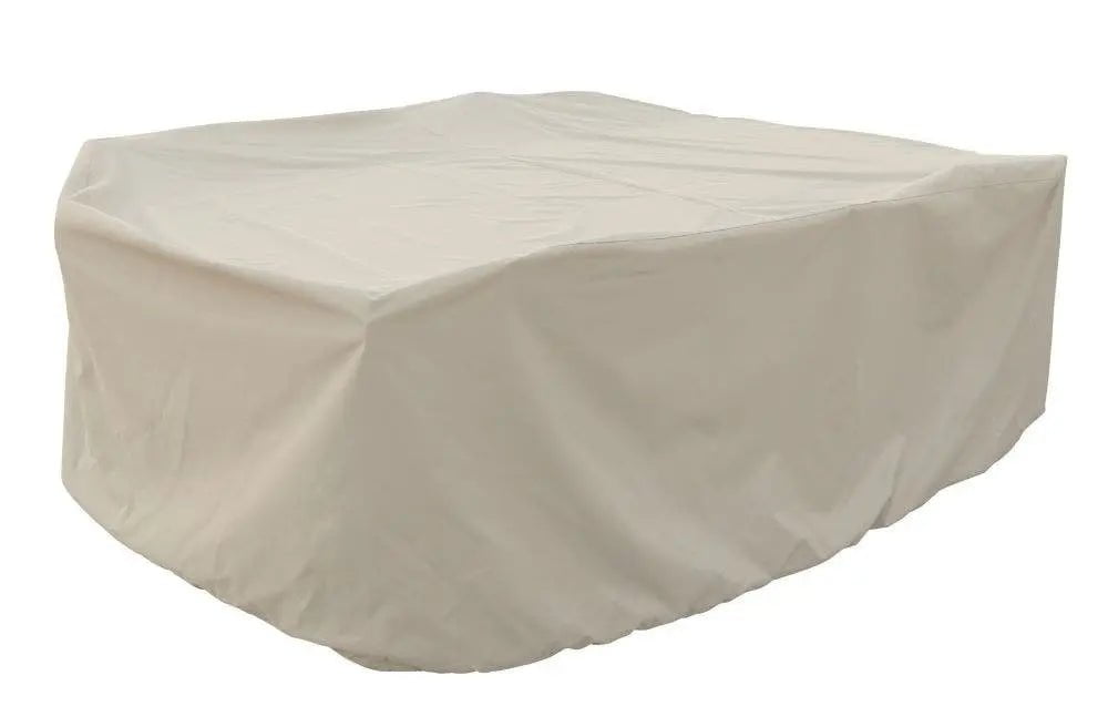 Treasure Garden Protective Cover for Medium Oval or Rectangle Table and Chairs Outdoor Furniture Covers 12031211