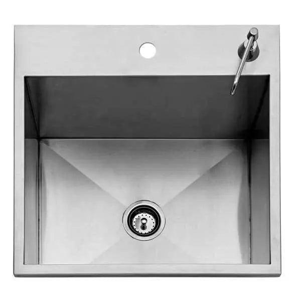 Twin Eagles 24" Outdoor Sink with Stainless Steel Cover, No Faucet Kitchen & Utility Sinks 12024657