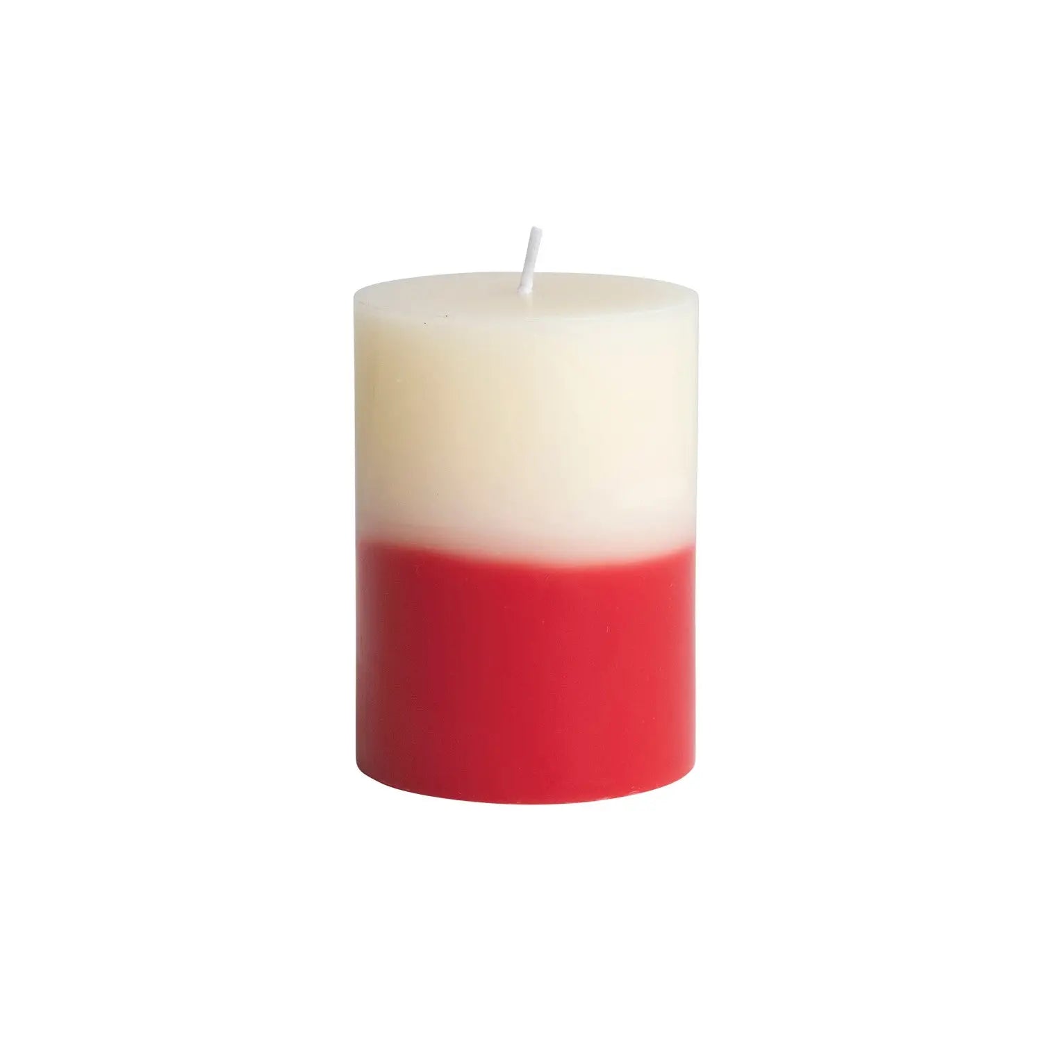 Two-Tone Pillar Candle Seasonal & Holiday Decorations 12044804