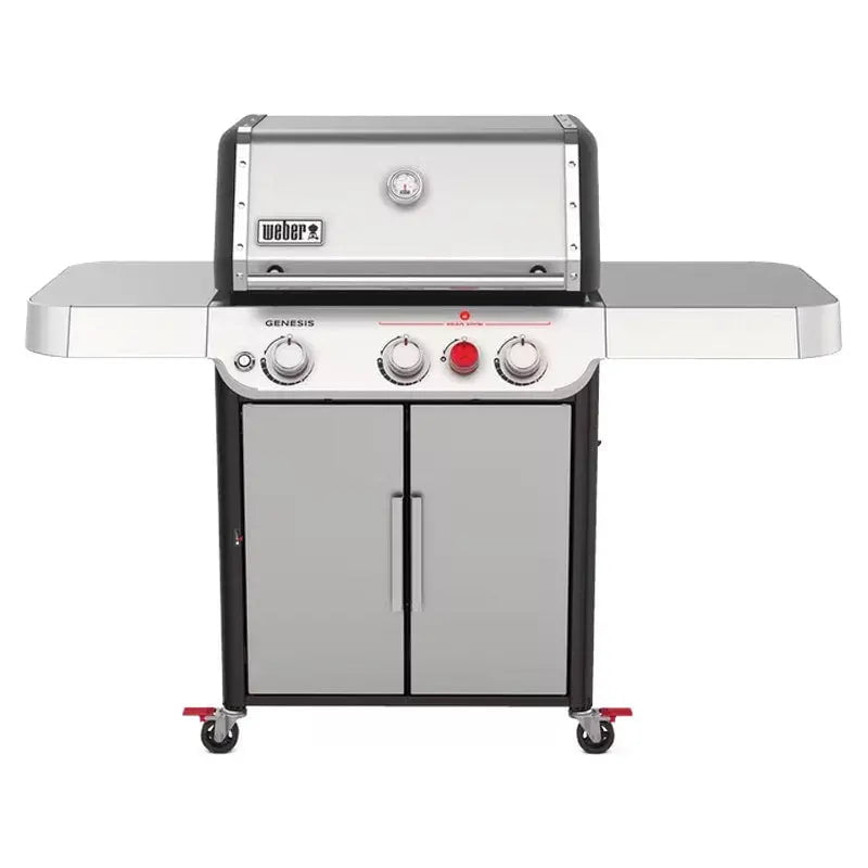 Weber Genesis S-325s Stainless Steel Gas BBQ Grill, Propane Outdoor Grills 12040376