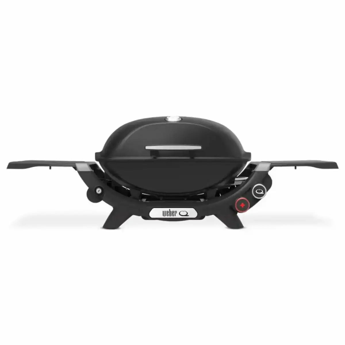 Weber Q 2800N+ Gas BBQ Grill, Midnight Black Outdoor Grill 12045305