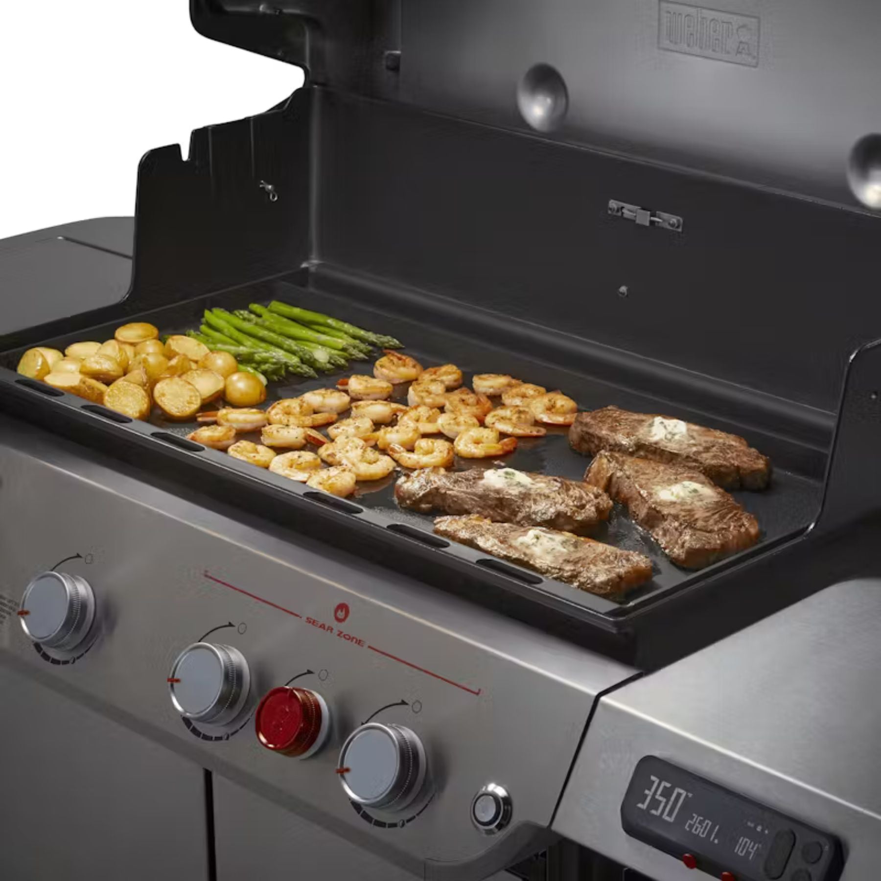 Weber Rust-resistant Griddle Insert For Genesis 400-series Grills