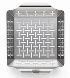 Weber Small Stainless Steel Dlx Grilling Basket Outdoor Grill Accessories 12021837