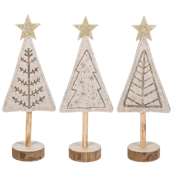 Winter Tree Figurines Seasonal & Holiday Decor