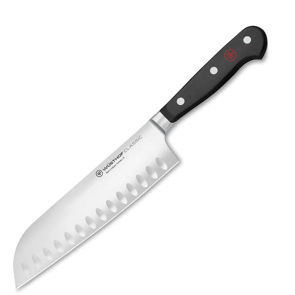 Wusthof Classic 7" Santoku Knife with Hollow Edge Kitchen Knives 12025245