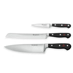 Wusthof Classic Three-Piece Starter Knife Set Kitchen Knives 12026709