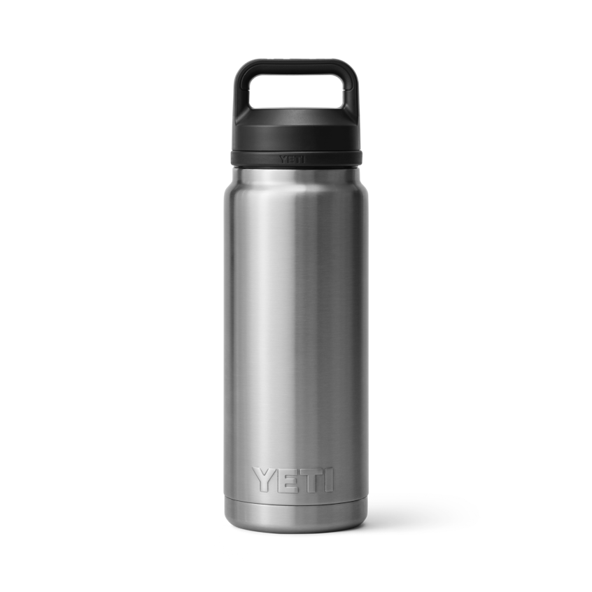 YETI Rambler White Stainless Steel Beverage Bottle BPA Free 26 oz.