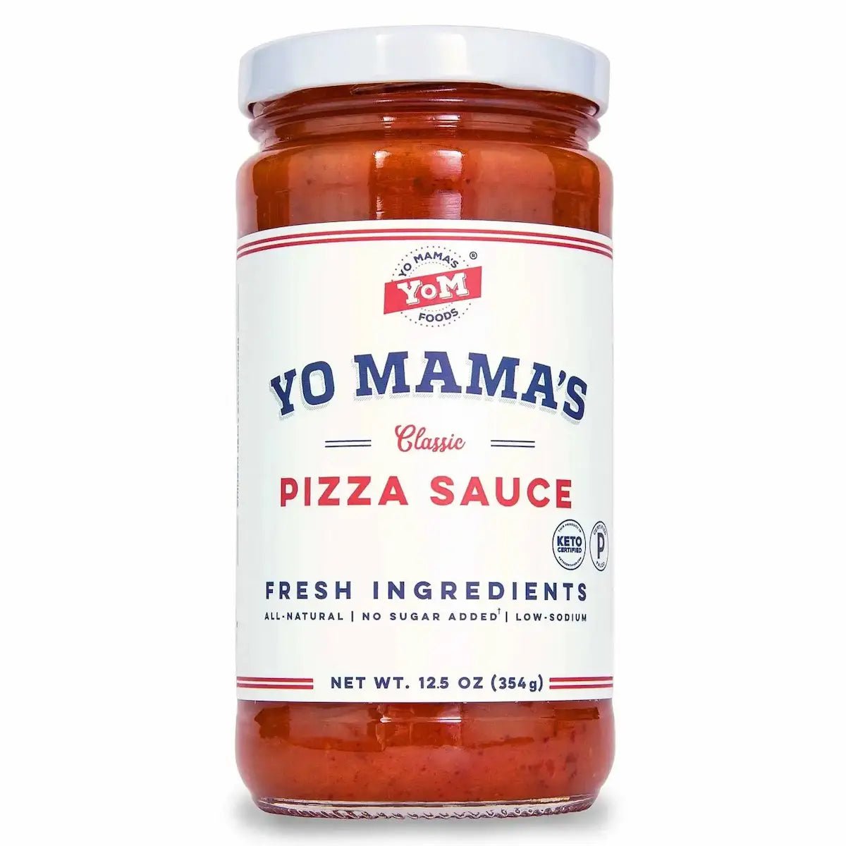 Yo Mama Classic Pizza Sauce, 12.5oz Pizza Sauce 12041955