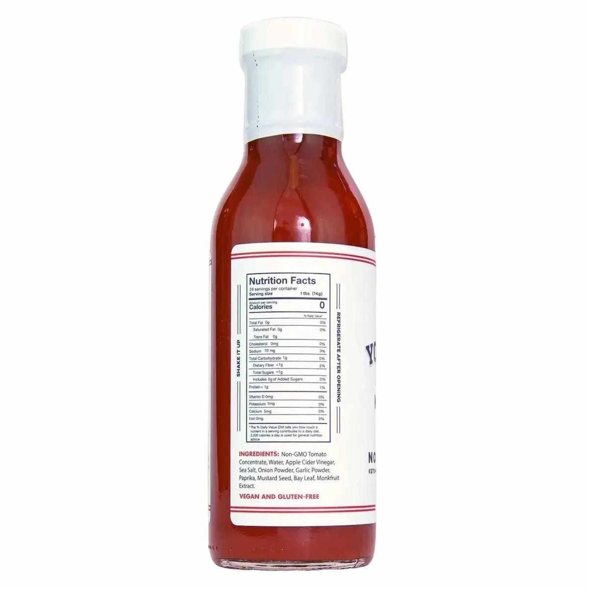 Yo Mama No Sugar Added Ketchup, 14oz Condiments & Sauces 12044352