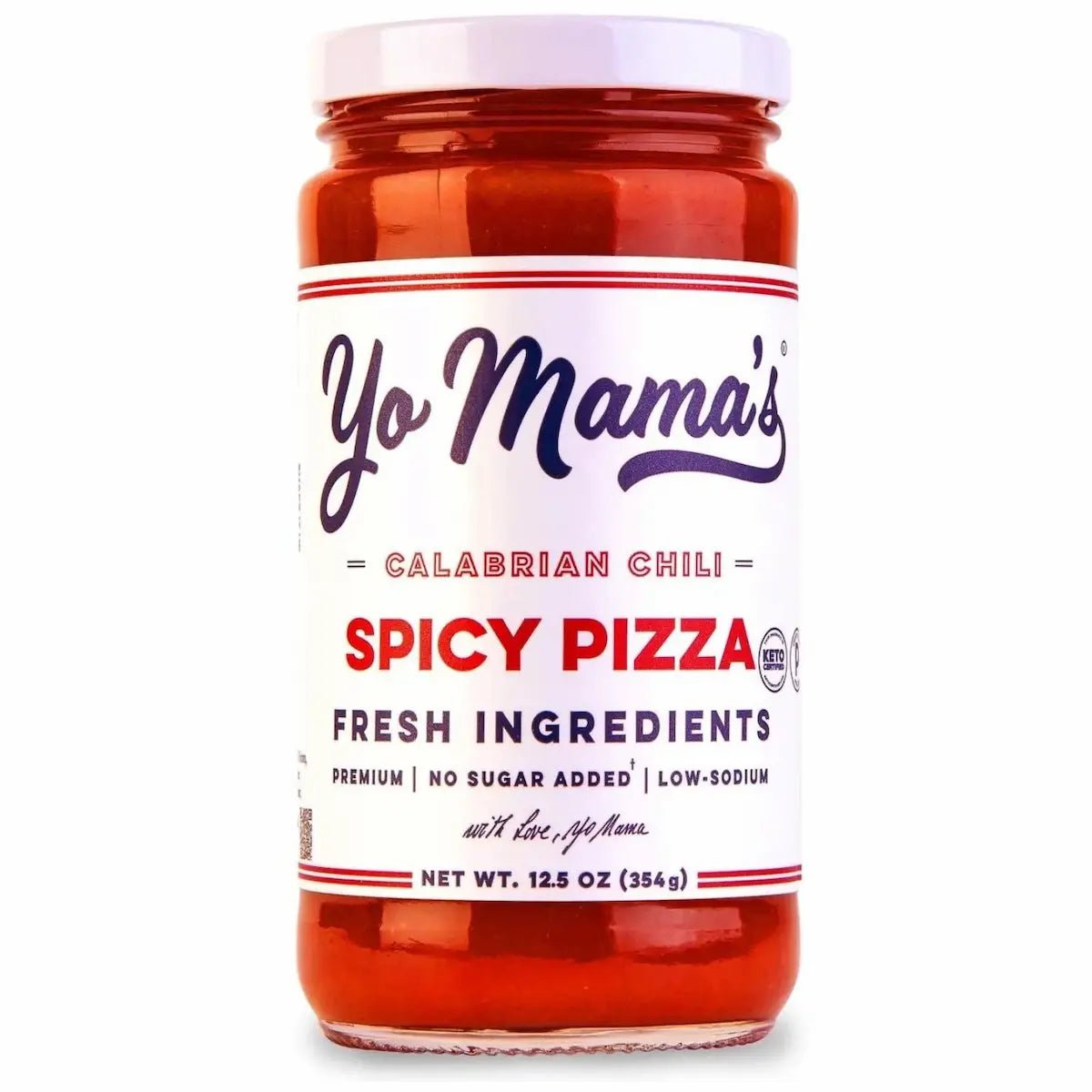 Yo Mama Spicy Pizza Sauce, 12.5oz Condiments & Sauces 12044402