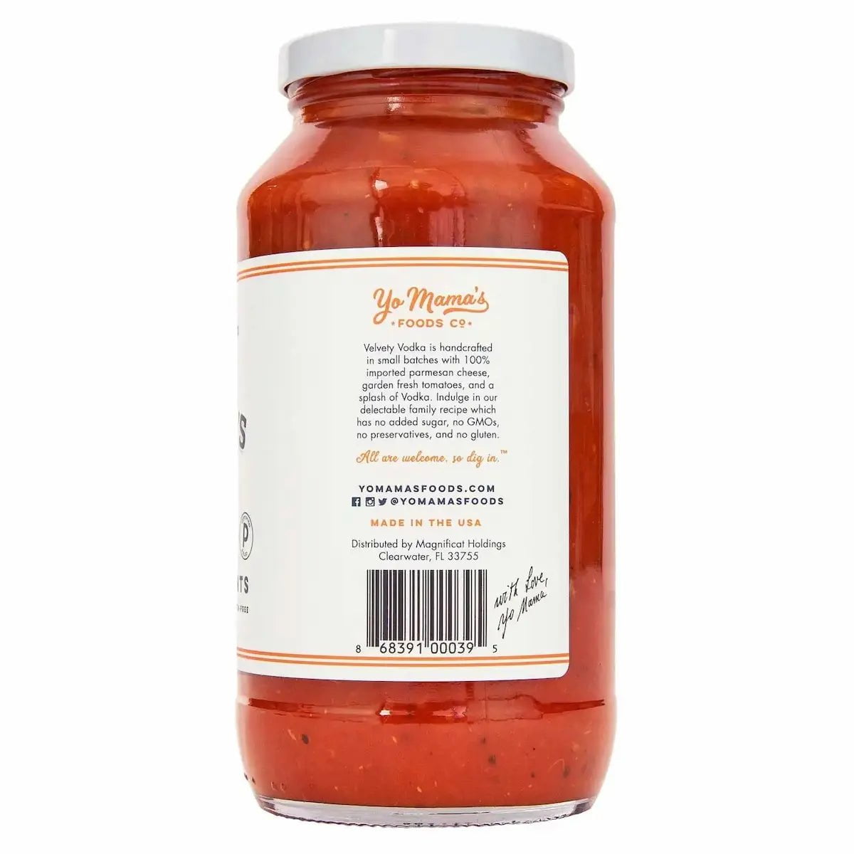 Yo Mama Velvety Vodka Sauce, 25oz Condiments & Sauces 12041956