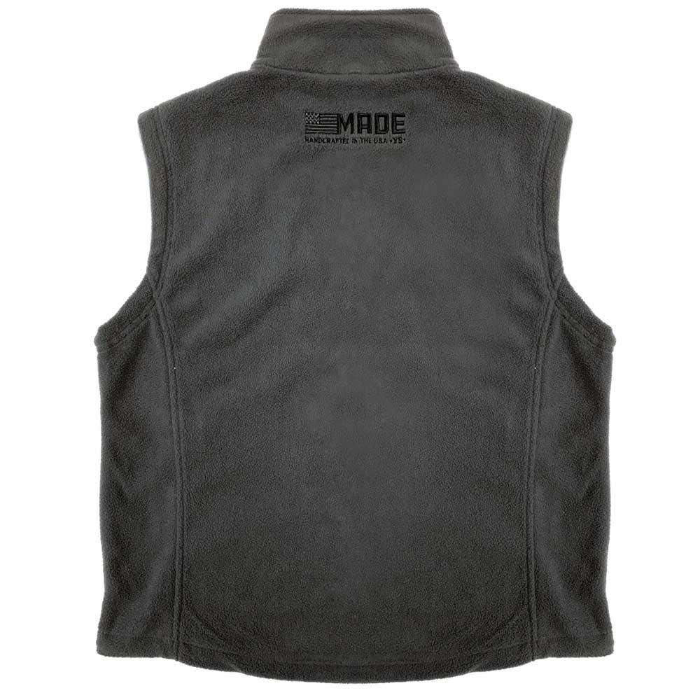 Yoder Smokers Charcoal Fleece Vest Shirts & Tops