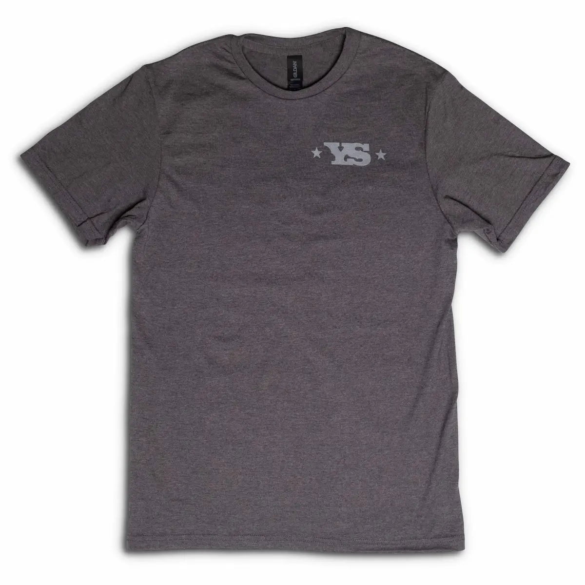 Yoder Smokers Logo Gray Tee Shirt Shirts & Tops